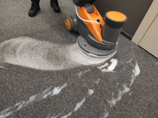 Water damage carpet cleaning